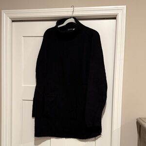 Peruvian Connection Men's Black Turtleneck Sweater